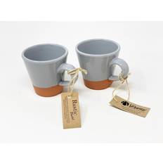 Verano Spanish Ceramics Rustic Patel Conical Set Cup