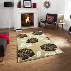 Rosdorf Park Hiddenite Floral 160Cmx230cm Brown