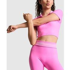 PINK Shorts PINK Women's Flip It Seamless Foldover Bike Shorts