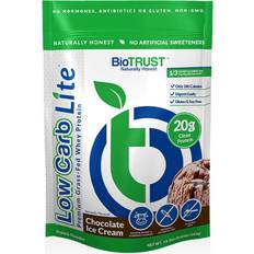 D-vitaminer - Isolat Proteinpulver Bio Trust Low Carb Lite 20Grams of Grass-Fed Whey Protein Isolate Chocolate Ice Cream