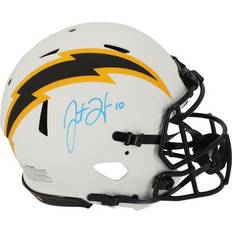 Fanatics Authentic Justin Herbert Los Angeles Chargers Autographed Riddell Lunar Eclipse Alternate Speed Helmet