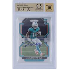 Jaylen waddle Panini America Jaylen Waddle Miami Dolphins Autographed 2021 Rookie Card