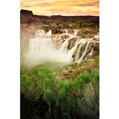 Alpen Home Shoshone Falls At Sunset Multicolour Wanddeko 80x120cm