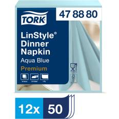Tork Middagsservett LinStyle 1-Lag Anquablå 39x39cm 50st
