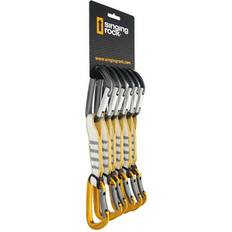 Jaune Mousquetons & Déguaineurs singing-rock Colt 6Pack Dégainer rapidement Solid Straight/Solid Bent Gate