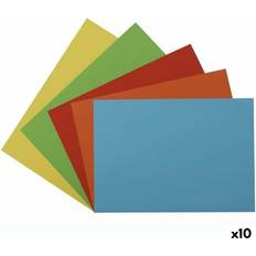 Multicoloured Silk & Crepe Papers Fabrisa Fabrisa Multicolour Craft Cards 50 x 65 cm 25 Sheets