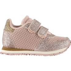 Kork Sneakers Woden Kid's Ydun Glitter II - Dry Rose