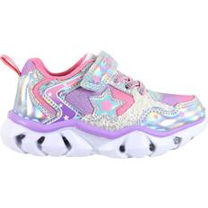 zigzag Kid's Saserta Shoe w/Lights - Silver