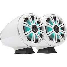 Boat & Car Speakers Kicker 46KMFC65W, White Grille on Can