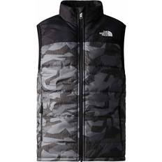 Polyester Padded Vests Children's Clothing The North Face Teen Never Stop Gilet - Asphalt Grey Rain Camo (NF0A7ZEK-OWQ)