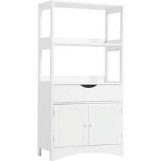 White Storage Cabinets Dictac Freestanding White Storage Cabinet 23.6x48"