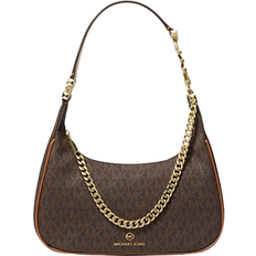 Michael Kors Piper Small Logo Shoulder Bag - Brn/Acorn