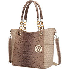 Best Totes & Shopping Bags MKF Collection Miriam Signature Tote Bag - Beige