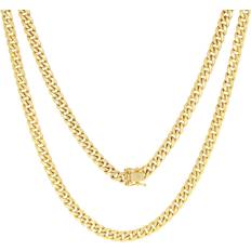 Miami Cuban Link Chain Necklace 5.5mm - Gold