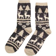 Columbia Women Socks Columbia Women's Cozy Snowflake Socks Pair, Black, Women's Shoe 4-10