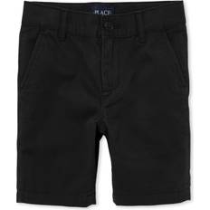 The Children's Place Boy's Uniform Stretch Chino Shorts - Black