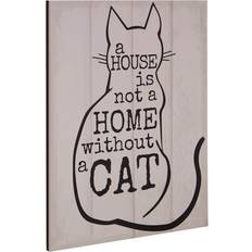 MDF Wall Decor Brambly Cottage Cat Wall Decor