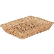 Serving Trays RED HAMPER Flat Wicker No Lining Serving Tray