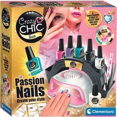 Unghie Finte & Decorazioni Unghie Clementoni Crazy Chic Passion Nails Nail