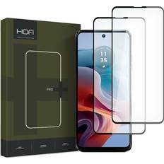 Hofi Motorola Moto G34 Glass Pro+ Skärmskydd 2-Pak Svart Kant