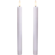 Cozzy LED-lys Cozzy 3D Flame White LED-lys 22cm 2stk