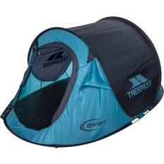 Turquoise Tents Trespass Swift 2 Pop-Up Tent