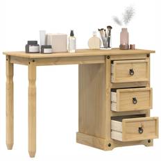 Pine Dressing Tables vidaXL Corona 110 x 50 x 75 cm Dressing Table