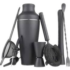 Negro Cocteleras Cocktail Shakers & Sets Stylish Matte Black 500 Ml Stainless Steel Coctelera