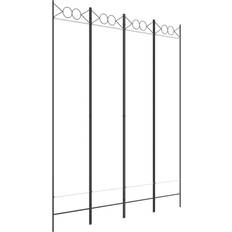 VidaXL Room Dividers vidaXL 4 Panels White Room Divider 63x78.7"