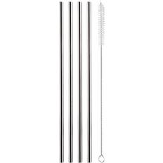 Vacu Vin Køkkentilbehør Vacu Vin Reusable straws set/4 Barsæt