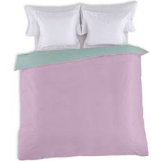 Fundas de cojín Alexandra House Living Nórdica Bicolor 100 Cala 180 cm Aqua Malva Funda de cojín Azul