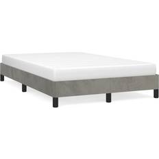 Senge & Madrasser vidaXL Uden Madras 120x190 cm Fløjl Enkeltseng Sengeramme