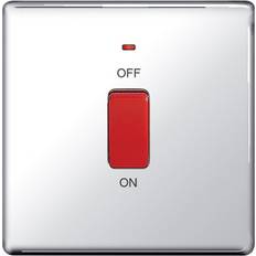 Red Wall Switches B&G FPC74 Nexus-Flat-Plate 45A DP Switch