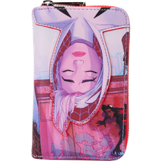 Polyurethane Wallets & Key Holders Loungefly Spider-Verse Spider-Gwen Zip Around Wallet - Marvel