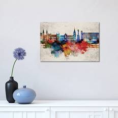 Latitude Run Linz Skyline Prints Framed Art