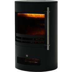 Svarta Elkaminer Mobili Rebecca Elektrisk Golvspis 1000/2000 W
