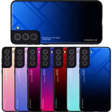 Samsung Galaxy A70 Mobile Phone Covers Cadorabo PINK BLUE Case for Samsung Galaxy A70 A70s Cover Protection TPU Silicone Gel Back case Black