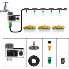 MTK soldriven vatten automatisk bevattning timer 10m slang