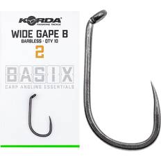 Korda Basix Wide Gape Hook Barbless Size 6