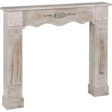 Möbler BigBuy Home Furu MDF 116 x 20 x 102 cm Vägghylla