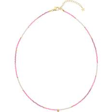 Nuni Copenhagen Smykker Nuni Copenhagen Line Necklace - Gold/Multicolor