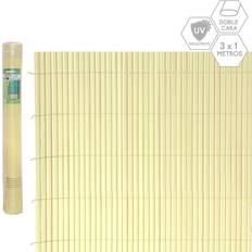 PVC Recinzioni BigBuy Outdoor Garden Fence Beige PVC 1