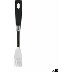 Negro Cortapizzas Quttin Pincel de Silicona Foodie 28 x 4 cm (18 Unidades) Cortapizzas