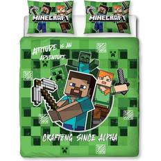 Minecraft Check Panel Double Duvet Cover