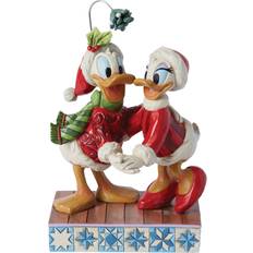 Enesco Donald Duck's Love Under The Mistletoe Multicolor Figurine 15.5cm