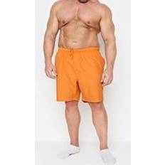 3XL Swimming Trunks BadRhino Plain Swimshort, Orange, Xl, Men