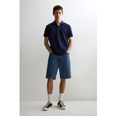 H&M Polo Shirts H&M Blue Regular Fit Piqué polo shirt