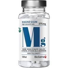 Magnesium 375mg BioSalma Magnesium 375mg 120 stk