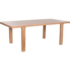 Oui - Rectangulaire Tables à manger Home ESPRIT Natural Oak 210.5 x 101 x 77 cm Table à manger