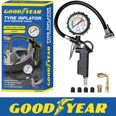 Goodyear 2 In 1 Tyre Inflator Gauge Gun With Air Compressor